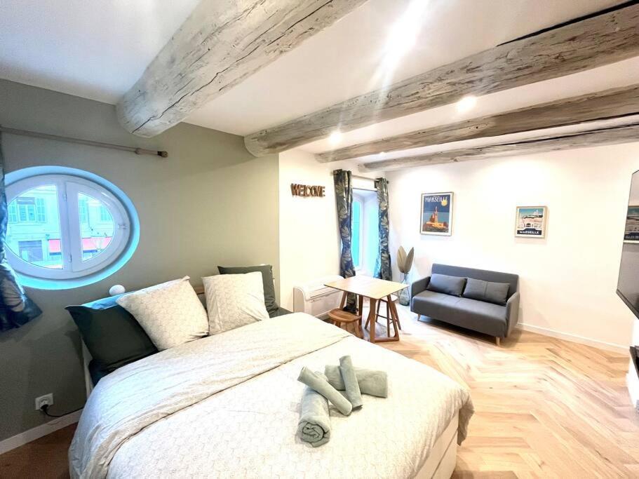 马赛Cocon Cosy Au Coeur Du Vieux Port公寓 外观 照片
